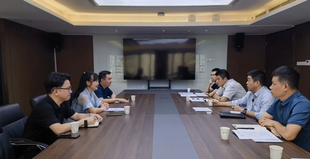 公司與經(jīng)開渭北發(fā)展集團(tuán)、渭北建設(shè)集團(tuán)座談交流